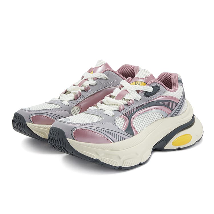 Кроссовки 361° Heart Shoes Сердце Противоскользящая Износостойкая Низкий Топ Повседневная Обувь Женская - изображение 3