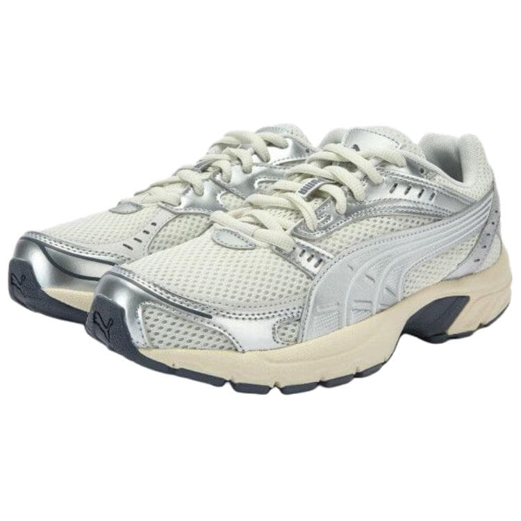 Кроссовки PUMA C25K Дышащая Низкая Повседневная Обувь Женская Бежевая Серый - изображение 3