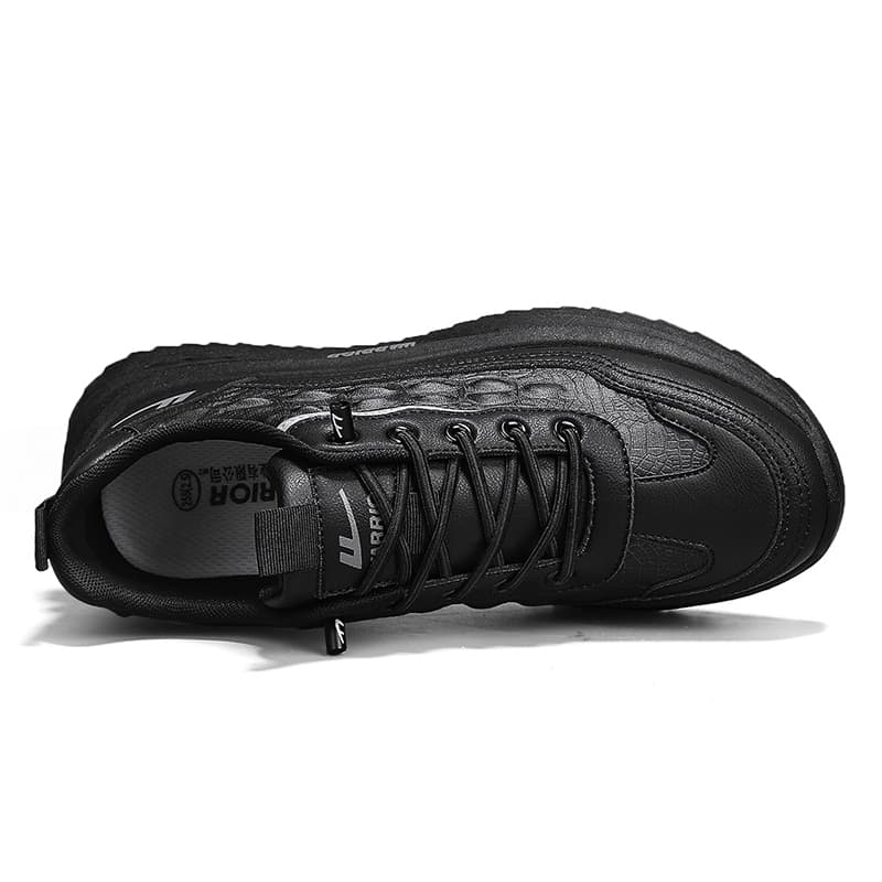 Кроссовки Warrior Slip On Обувь Без шнуровки противоскользящая устойчивая к истиранию легкая увеличивающая высоту - изображение 4