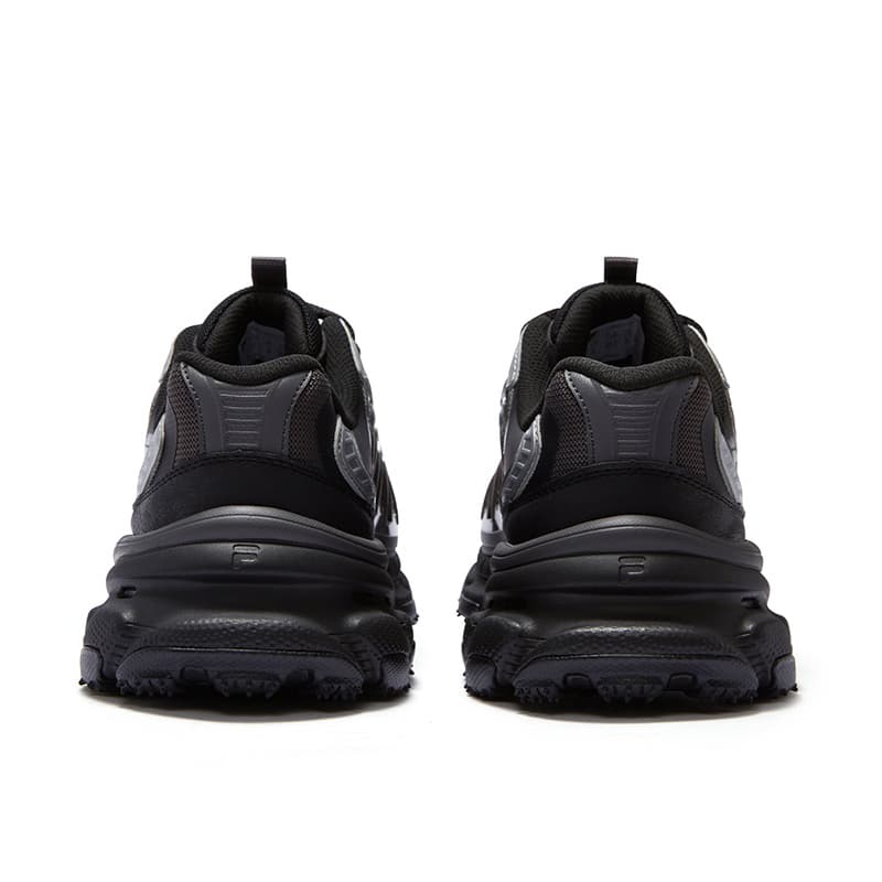 Кроссовки FILA FUSION BRACKET Starship Shoes Низкий Топ Повседневная Обувь Мужская Черная - изображение 4