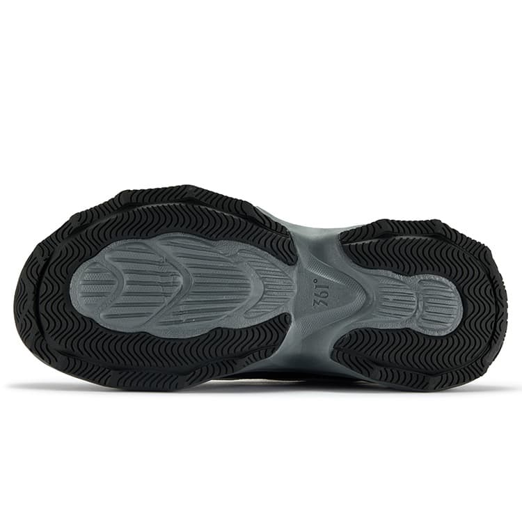 Кроссовки 361° Dumpling Shoes Износостойкие Термические Низкие Повседневные Женские Переработанные Серые - изображение 5