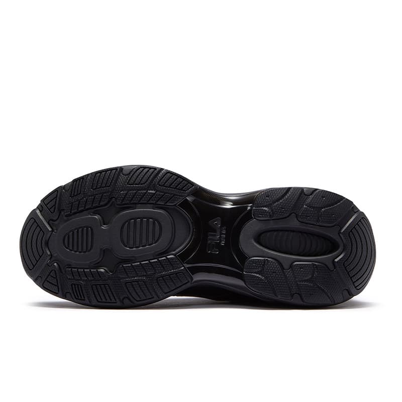 Кроссовки FILA FUSION BUZZARD II Meteorite Shoes 2 Дышащий Low Топ Повседневная обувь Мужской Черно-серебро - изображение 5