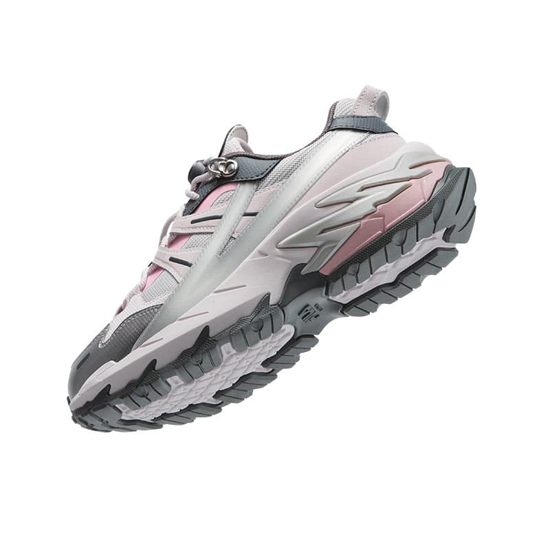 Кроссовки FILA FUSION COMET Синцзи Обувь Низкий Верх Повседневная Обувь Женская Фиолетовая Серый - изображение 5
