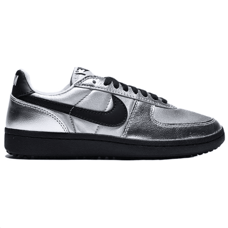 Кроссовки Nike Field General противоскользящие низкие повседневные кроссовки для женщин серебристые - изображение 2