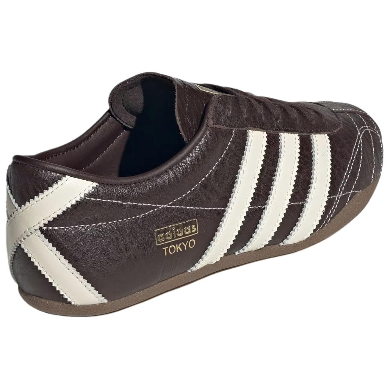 Кроссовки Adidas Originals Tokyo Low Casual Обувь Женская Темно-Коричневый Белый - изображение 4