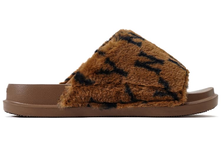 Сандалии MLB Chunky Mound Fur Monogram - изображение 2