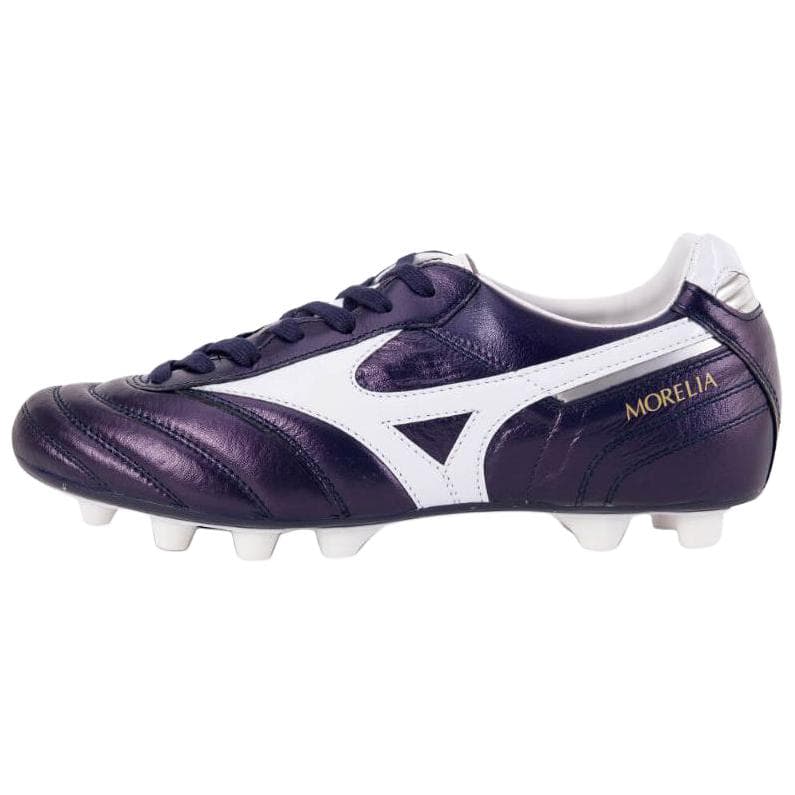 Кроссовки для футбола Mizuno MORELIA 2 Футбольные бутсы Мужские Фиолетовые - изображение 1