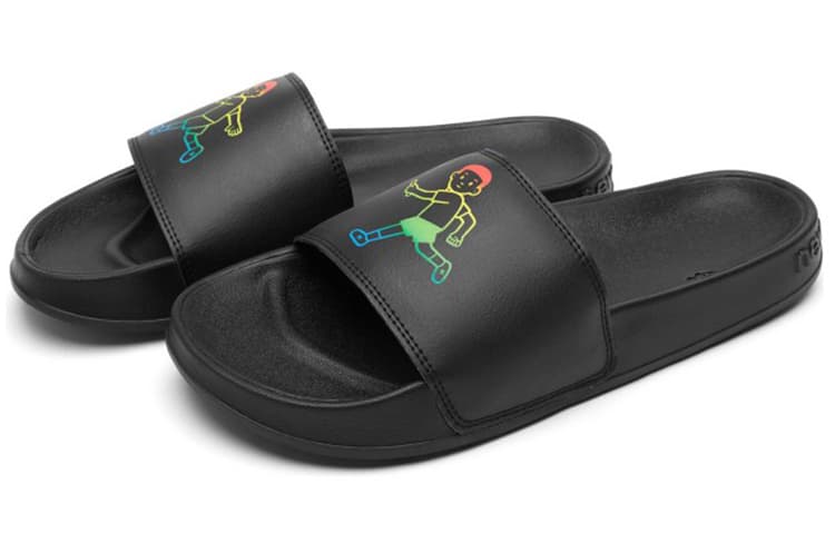 Сандалии New Balance x Noritake Slides Black - изображение 3