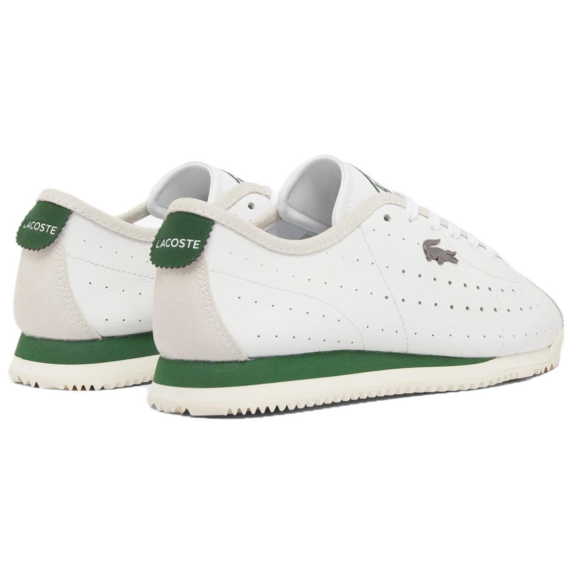 Кроссовки LACOSTE Противоскользящая Износостойкая Низкий Топ Повседневная Обувь Женская Белая - изображение 3