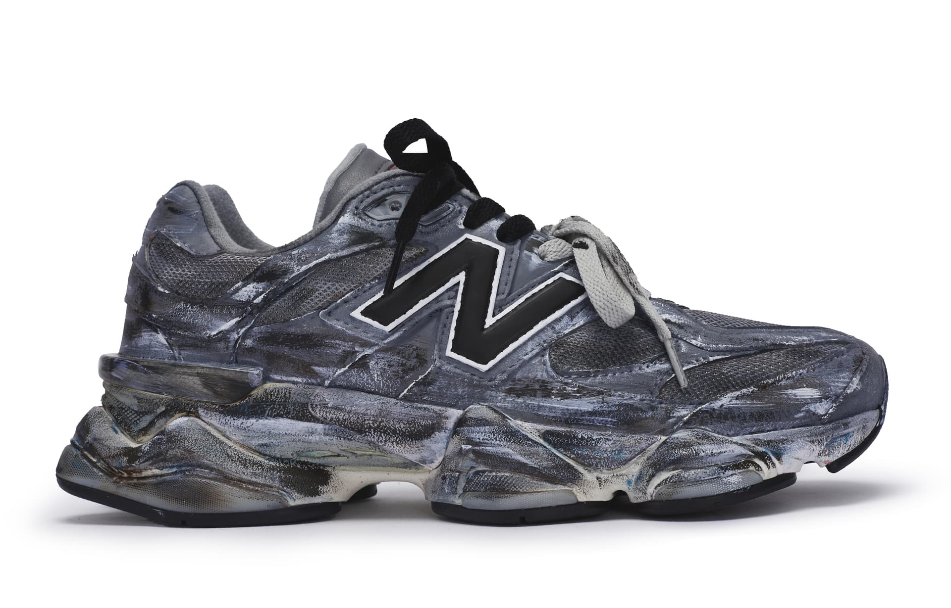 Кроссовки New Balance 9060 Grey Ash City - изображение 4