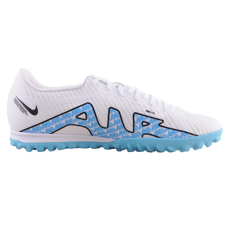 Кроссовки для футбола Nike Air Zoom Vapor 15 Academy TF White Blue - изображение 2