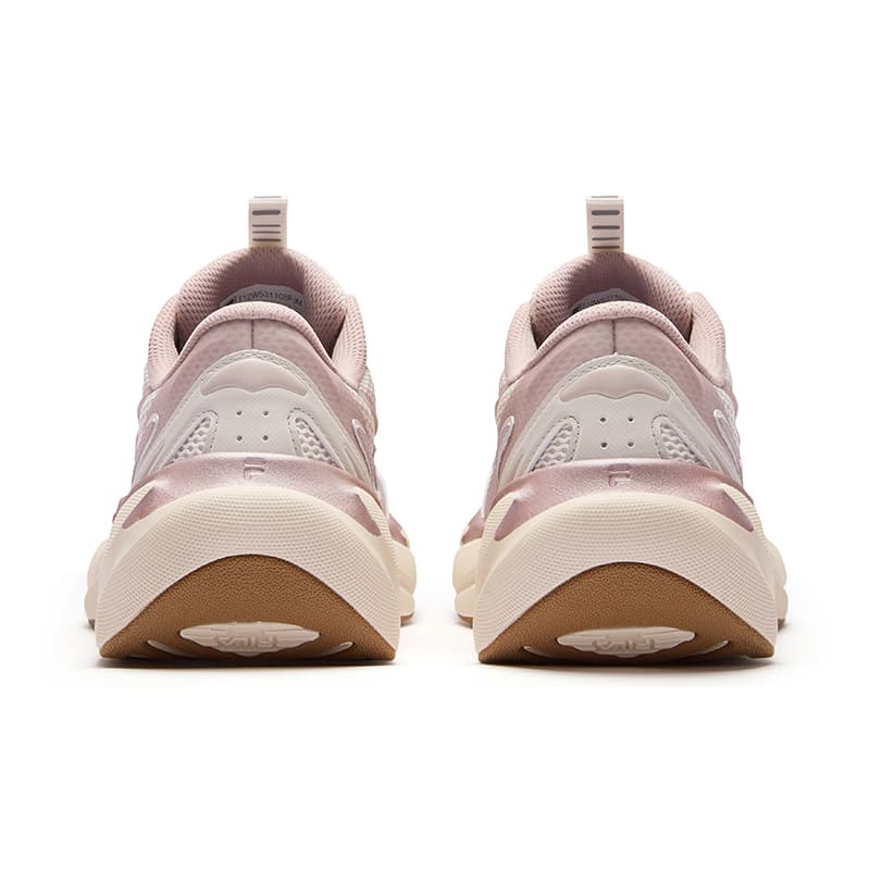 Кроссовки FILA FUSION Stormy Обувь Ткань Низкий Верх Повседневная Обувь Женская Розовое Золото Красное - изображение 4