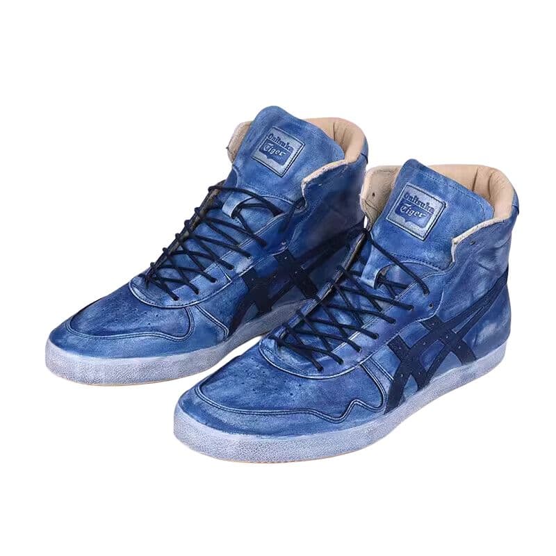 Кроссовки Onitsuka Tiger Fabre NIPPON High Blue - изображение 3