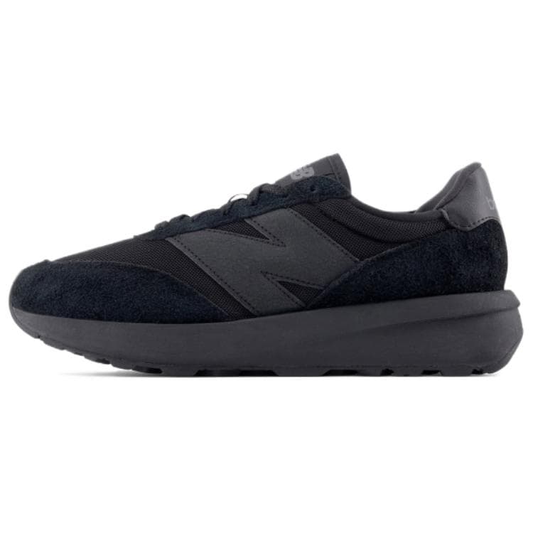 Кроссовки New Balance 370 Low Топ Повседневная обувь Унисекс Черный - изображение 1