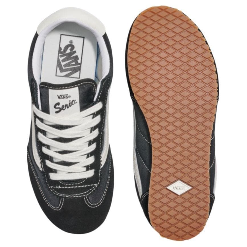 Кроссовки Vans Super Lowpro Устойчивая к истиранию Низкая Повседневная Обувь Унисекс Черная - изображение 4