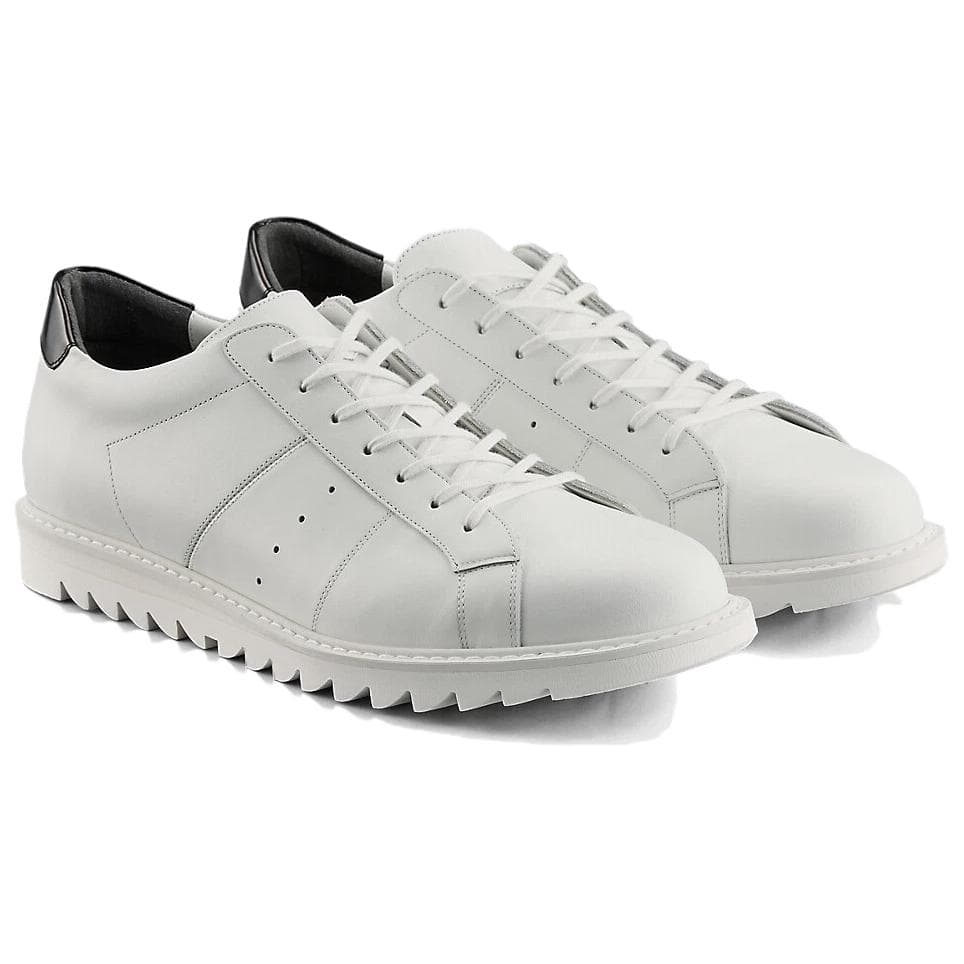 Кроссовки Onitsuka Tiger Корт T Удобная Низкая Повседневная Обувь Унисекс Белая Черная - изображение 3