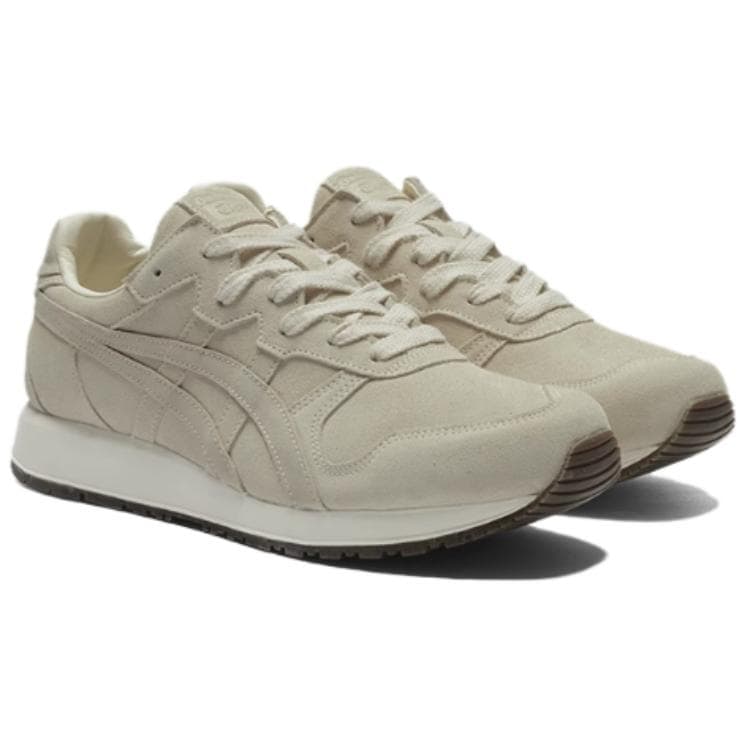 Кроссовки Onitsuka Tiger Низкий топ Повседневная обувь Унисекс Бежевый - изображение 3