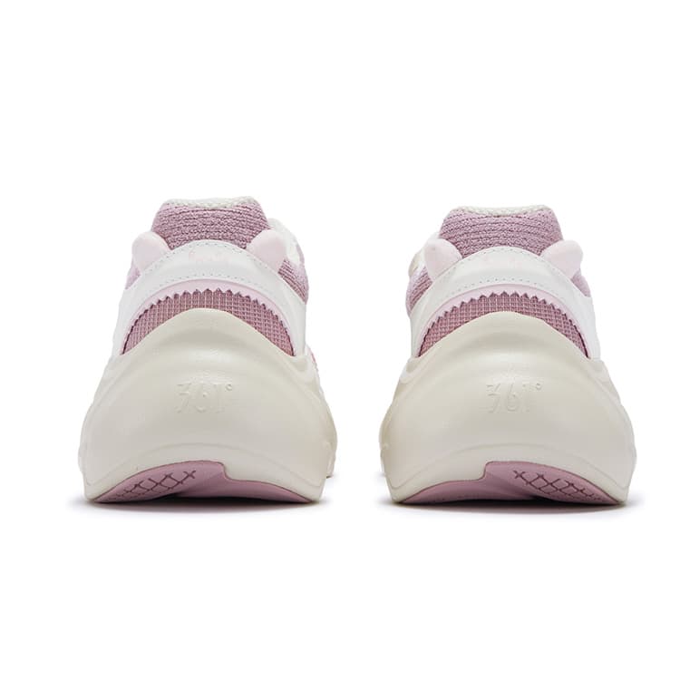 Кроссовки 361° XIAOZHUPEIQI Penguin Shoes Устойчивые к износу Амортизация Низкий верх Повседневная обувь Женская Пыльно-розовый - изображение 4