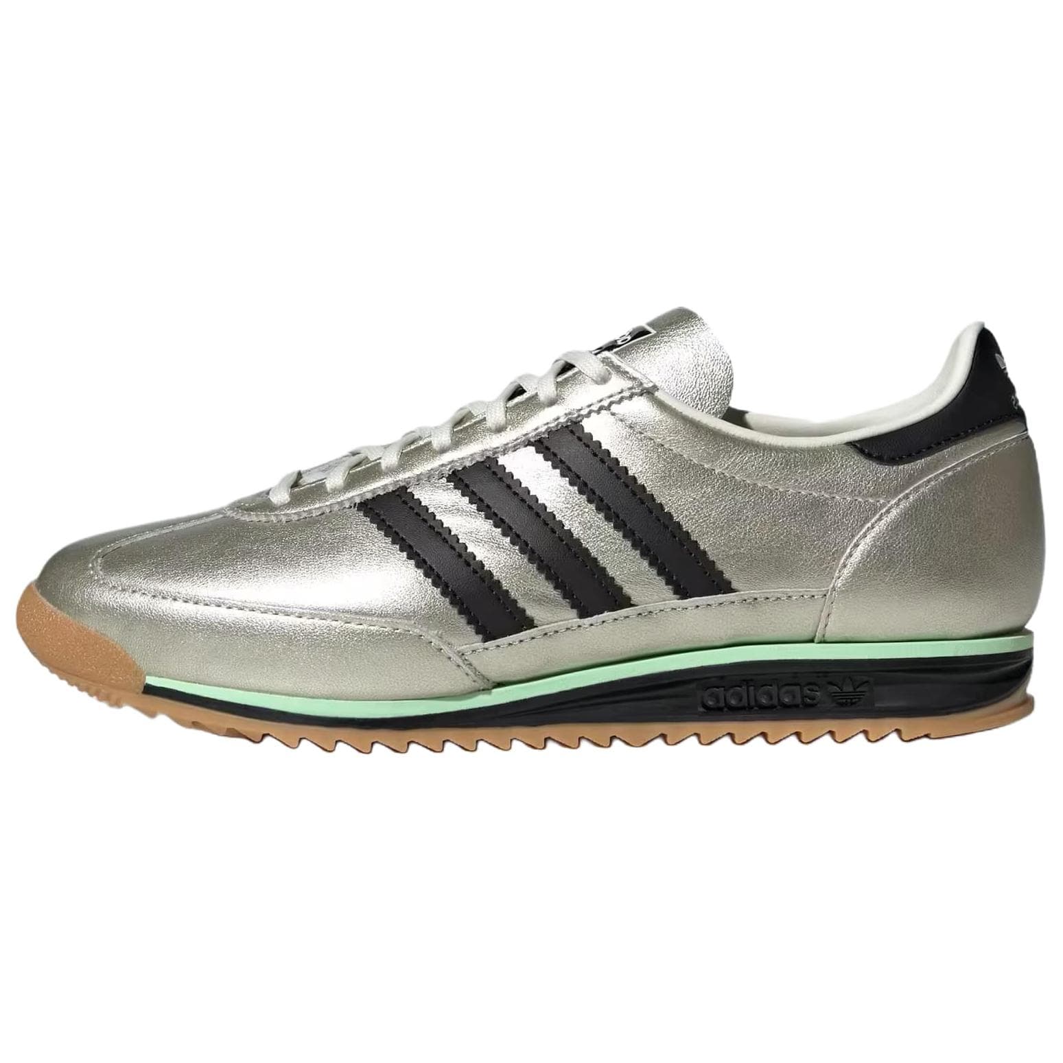 Кроссовки Adidas Originals SL 72 OG Повседневная обувь Женская Серебристый Черный - изображение 1