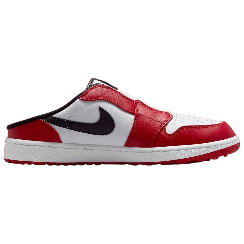 Кроссовки Jordan Air Jordan 1 Mule Golf Chicago Low Golf Обувь Унисекс Красная Белая - изображение 2