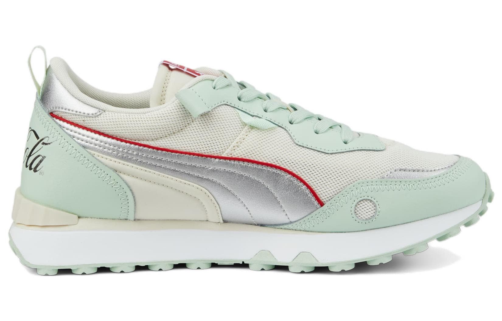 Кроссовки Coca Cola x Puma Rider FV LE Light Green - изображение 2