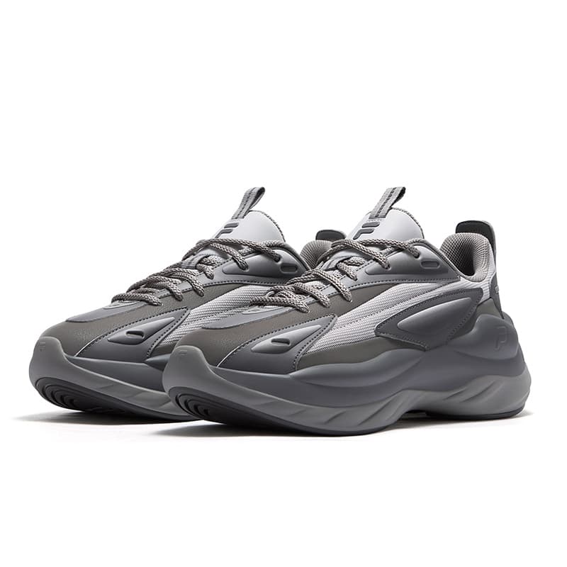 Кроссовки FILA FUSION BUZZARD Meteorite Shoes Текстиль Синтетическая кожа Низкий верх Повседневная обувь Мужская - изображение 3
