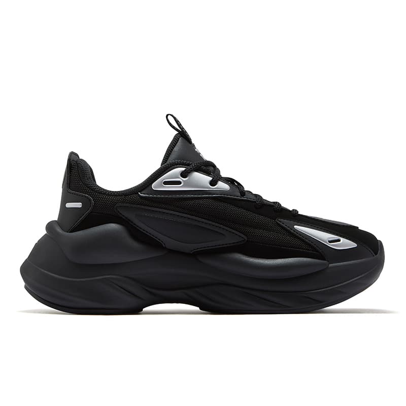 Кроссовки FILA FUSION BUZZARD Meteorite Shoes Текстиль Синтетическая кожа Низкий верх Повседневная обувь Мужская Черный - изображение 2