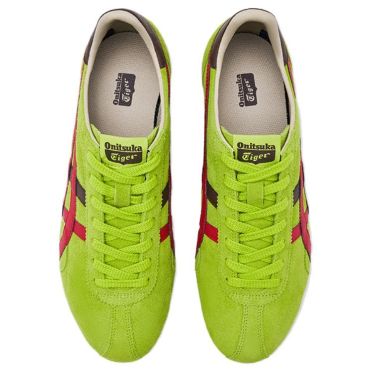 Кроссовки Onitsuka Tiger Runspark Спортивный ретро стиль устойчивый к истиранию низкий топ повседневная обувь унисекс фуксия - изображение 4