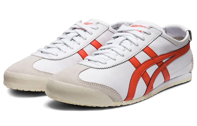 Кроссовки Onitsuka Tiger Mexico 66 White Orange - изображение 3