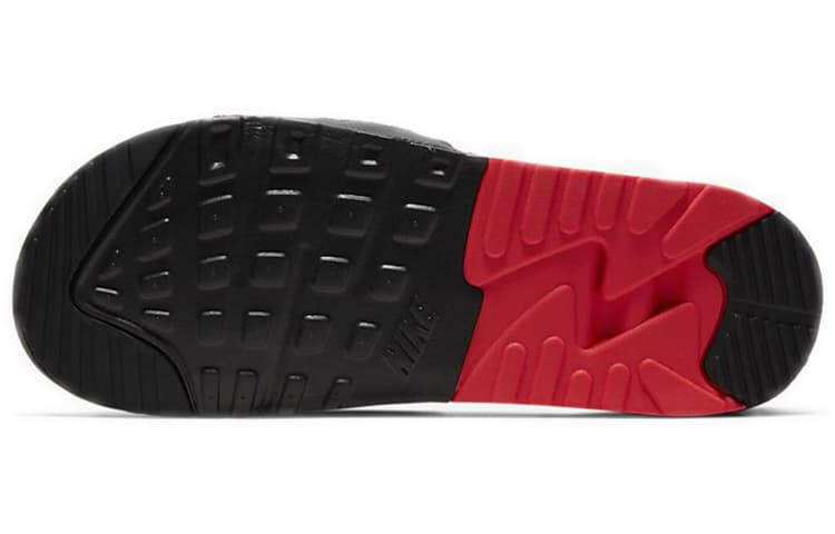 Сандалии Nike Air Max 90 Slide Black White Red - изображение 4