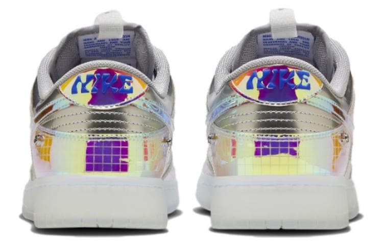 Кроссовки Nike Dunk Low "Hyperflat" Silver — фото 5