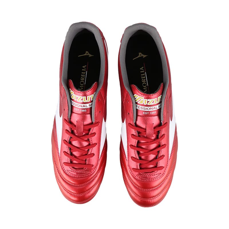 Кроссовки для футбола Mizuno MORELIA 2 Удобные футбольные бутсы унисекс красные - изображение 3