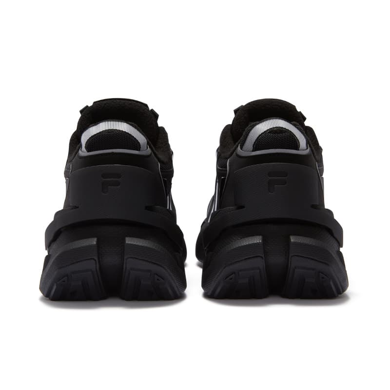 Кроссовки FILA FUSION Ti 22 Кэжуал Низкий Топ Черный/Silverware Серый Мужской - изображение 3