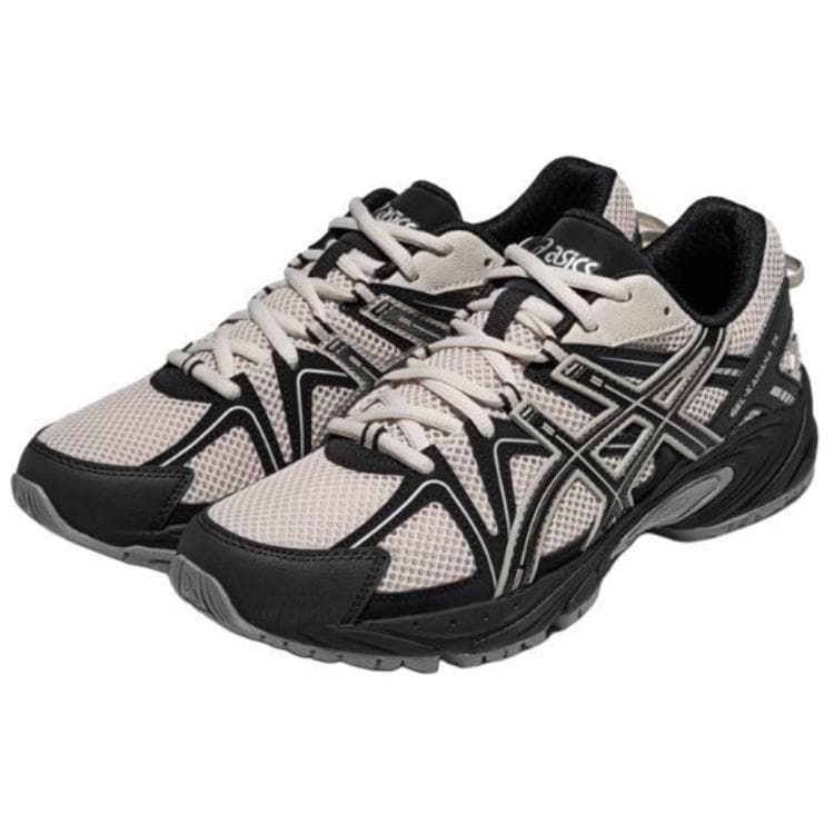 Кроссовки Asics Gel Kahana TR Устойчивый к истиранию Дышащая Низкая Повседневная Обувь Унисекс Серый Черный - изображение 2