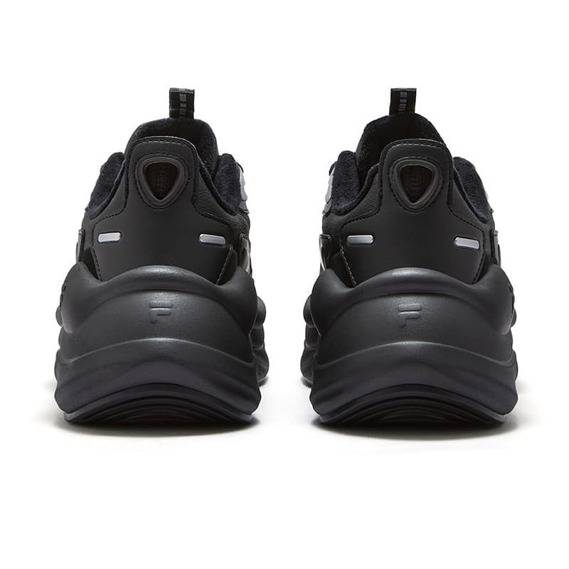 Кроссовки FILA FUSION BUZZARD Meteorite Shoes Синтетическая кожа Низкий верх Повседневная обувь Женская Черная - изображение 4
