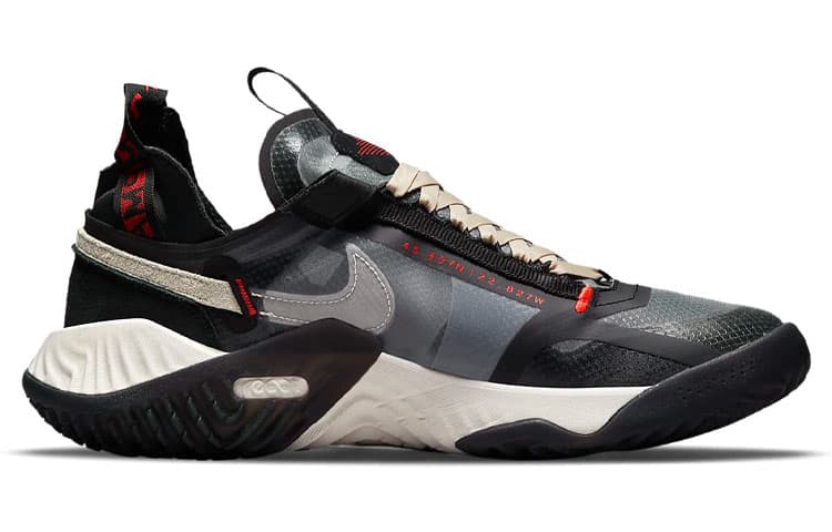 Кроссовки Jordan Delta Low Black Brown Red - изображение 2