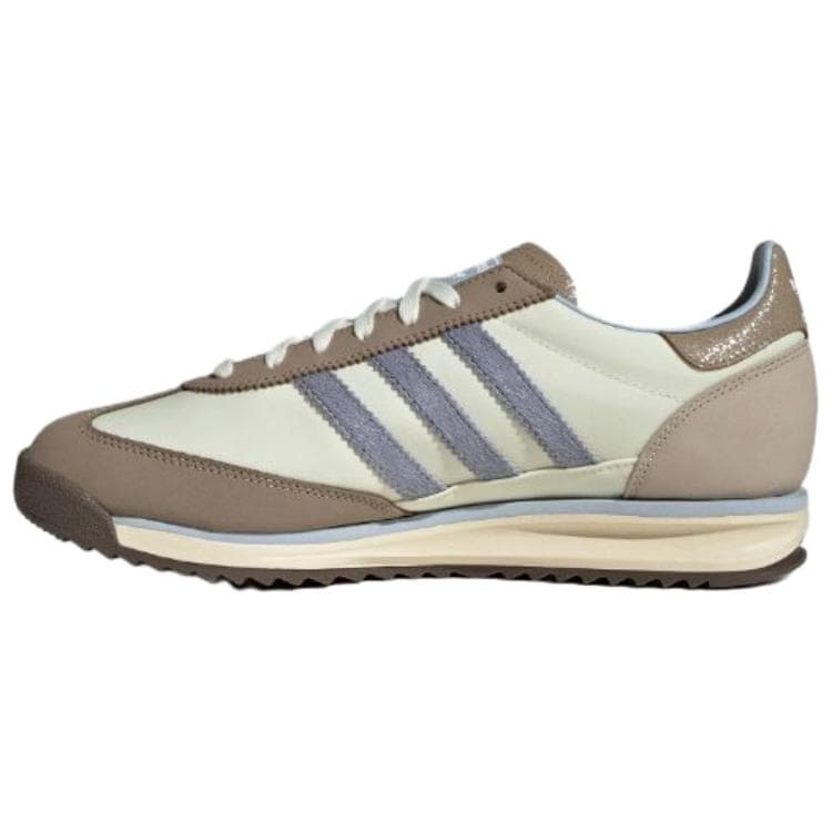 Кроссовки Adidas Originals SL 72 RS Лоу-топы Повседневная обувь Унисекс Слоновая кость Синий - изображение 2