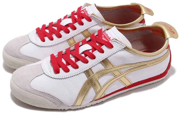 Кроссовки Onitsuka Tiger Mexico 66 White Gold - изображение 3