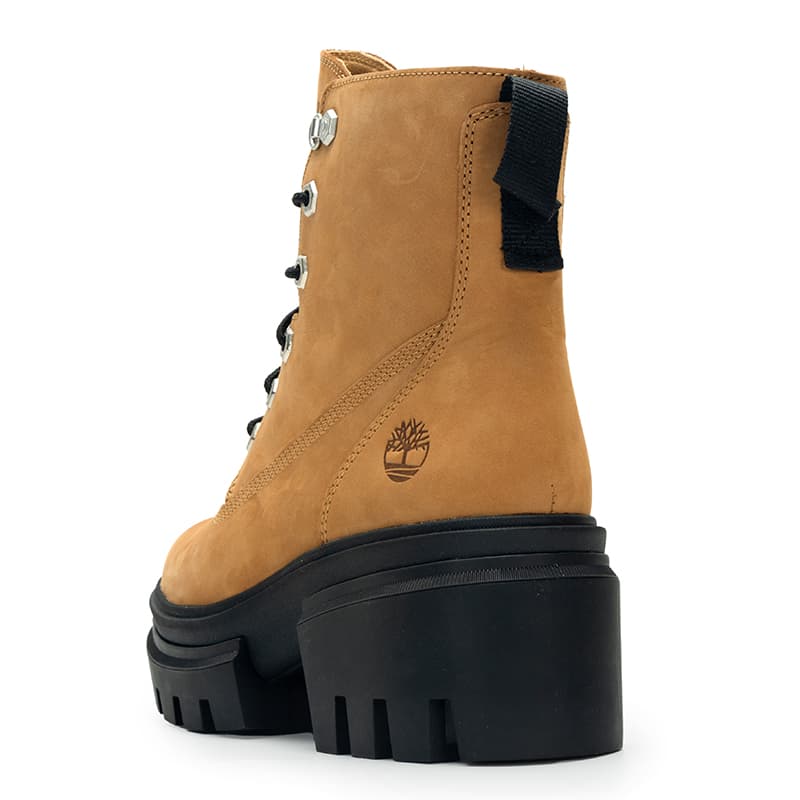 Ботинки Timberland Everleigh 6 Inch Lace Up Wheat Nubuck - изображение 4