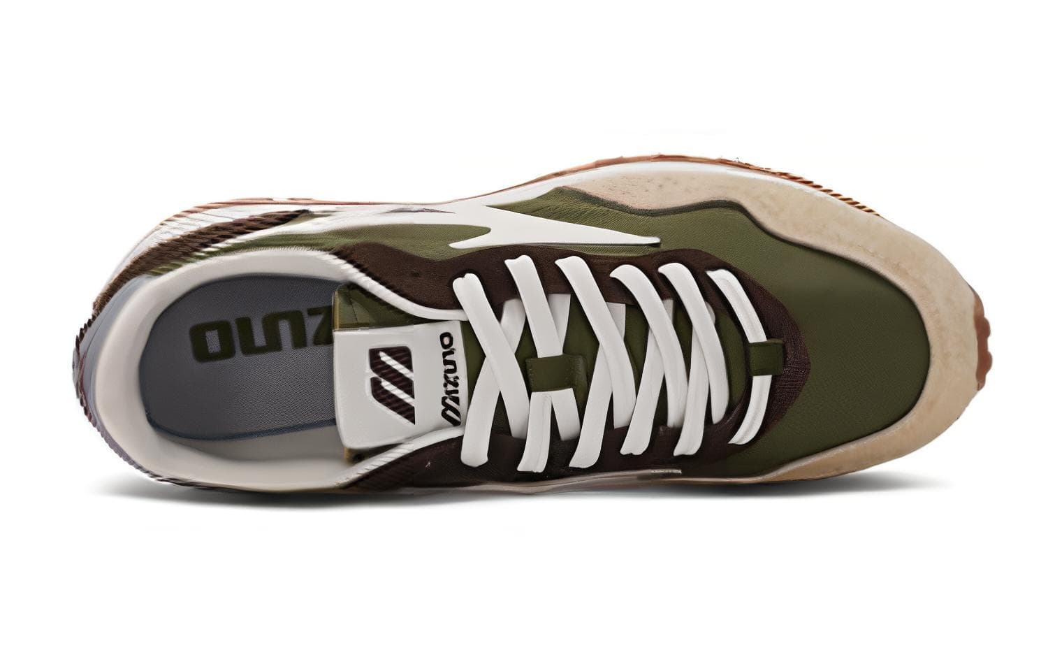 Кроссовки Mizuno LG 70s Green White - изображение 2