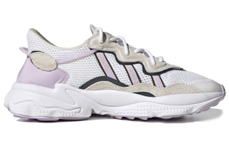 Кроссовки adidas Ozweego White Brown Purple - изображение 2