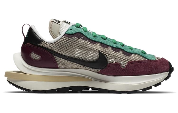 Кроссовки Sacai x Nike VaporWaffle Villain Red - изображение 2
