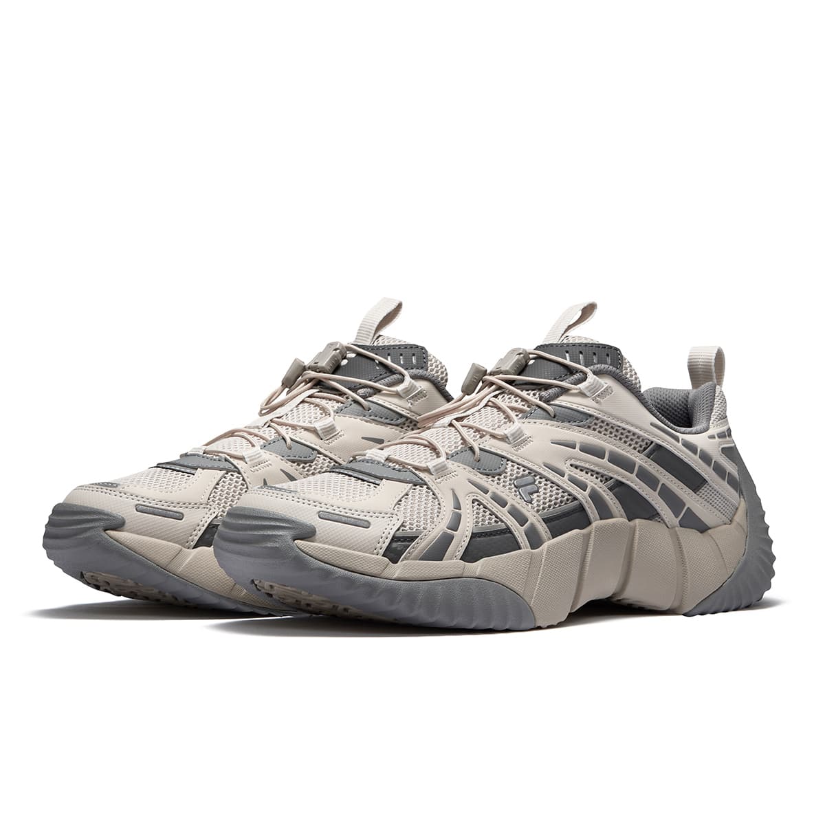 Кроссовки FILA FUSION BONE II Vertebra Shoes 2 Низкий Топ Повседневная Обувь Мужская Дождевая Серый - изображение 2