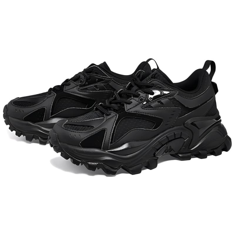 Кроссовки Kappa Retro Running Shoes Black - изображение 3