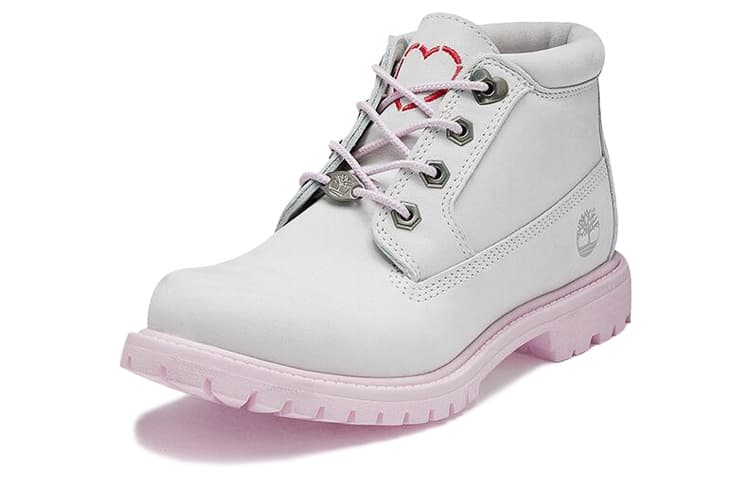 Ботинки Timberland Chukka Grey Pink - изображение 3