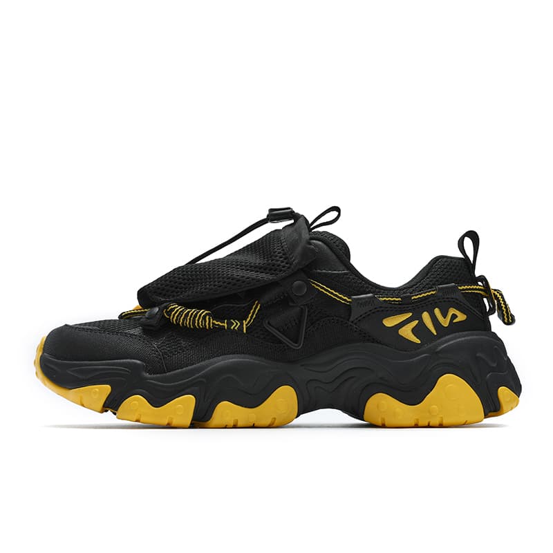 Кроссовки FILA FLUID 5 Low Топ Повседневная обувь Мужская Черная - изображение 2