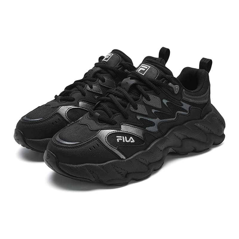 Кроссовки fila FERN 2 Low Топ Повседневная обувь Мужской Черный - изображение 3