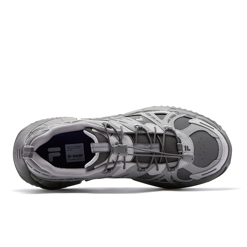 Кроссовки FILA FUSION BONE II Vertebra Shoes 2 Низкий Топ Повседневная Обувь Мужская Серый - изображение 5