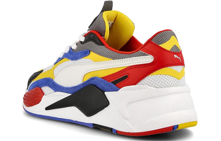 Кроссовки PUMA RS-X Puzzle Yellow Blue - изображение 4