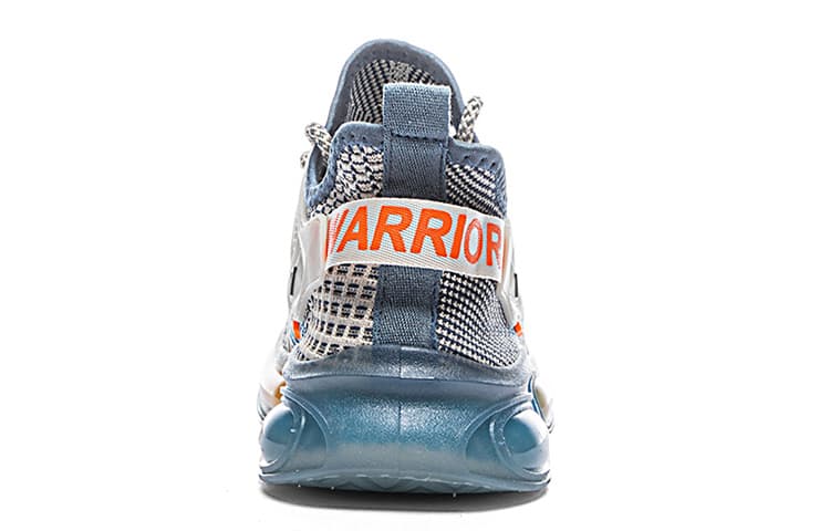 Кроссовки WARRIOR Дышащий Легкий Low Топ Повседневная обувь Мужской Бежево-синий - изображение 4